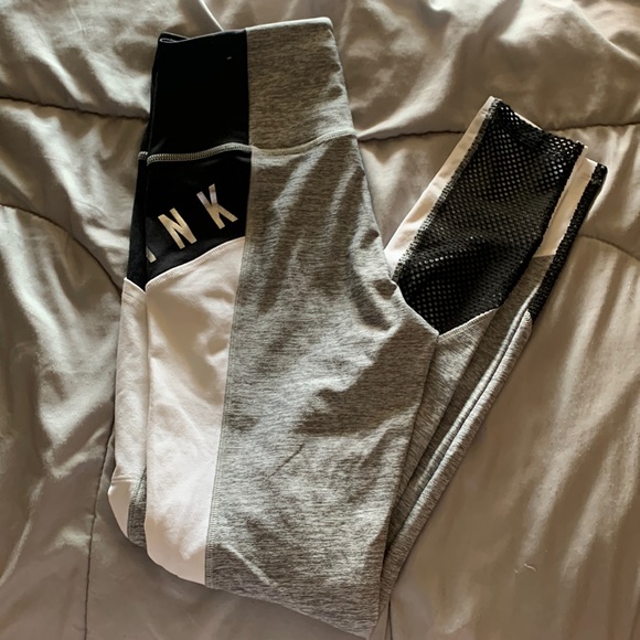 PINK Mesh Leggings - Picture 1 of 6